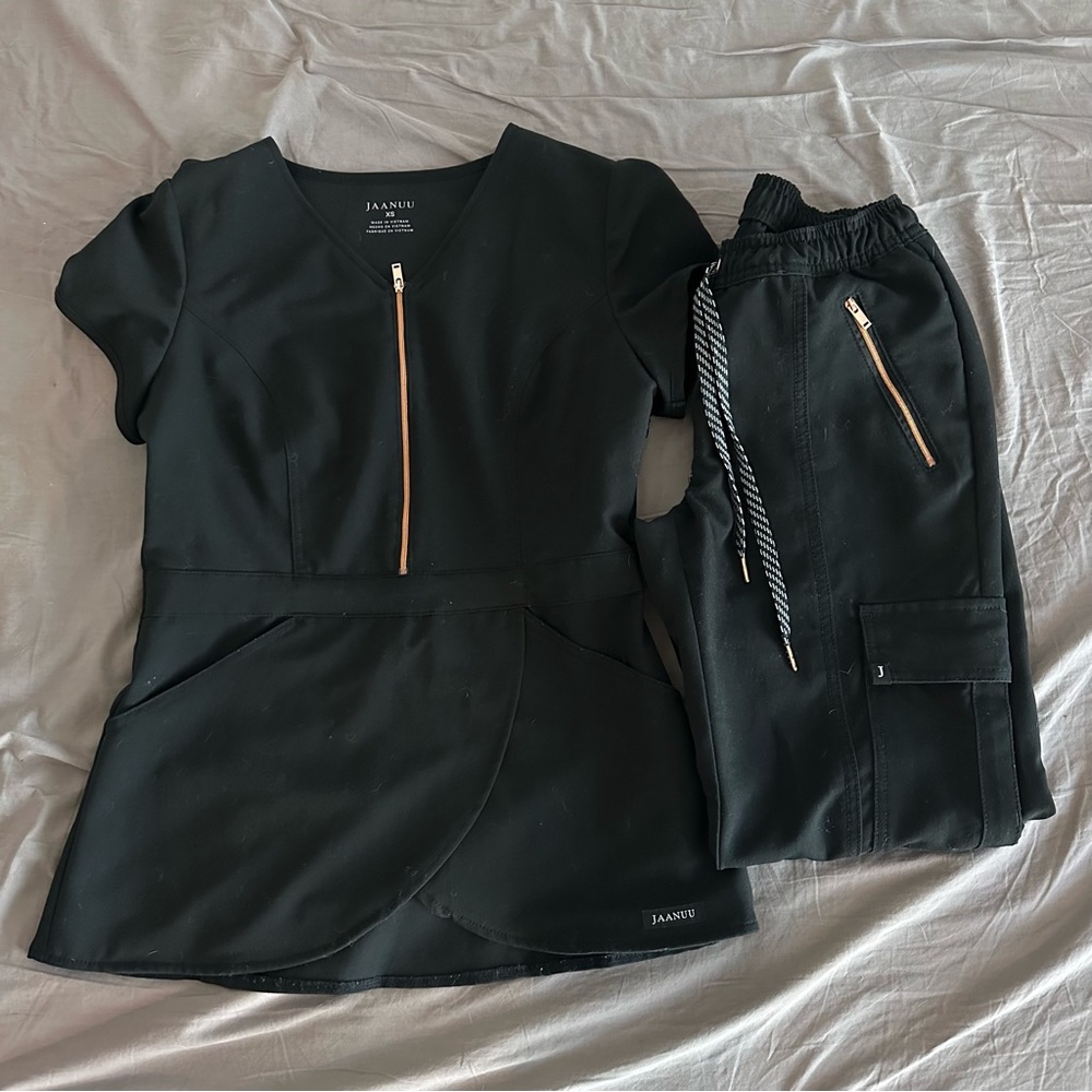 JAANUU Small Petite Set Black / Rose Gold